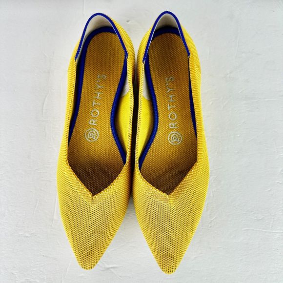 Rothy's Yellow Flats - Picture 3 of 9